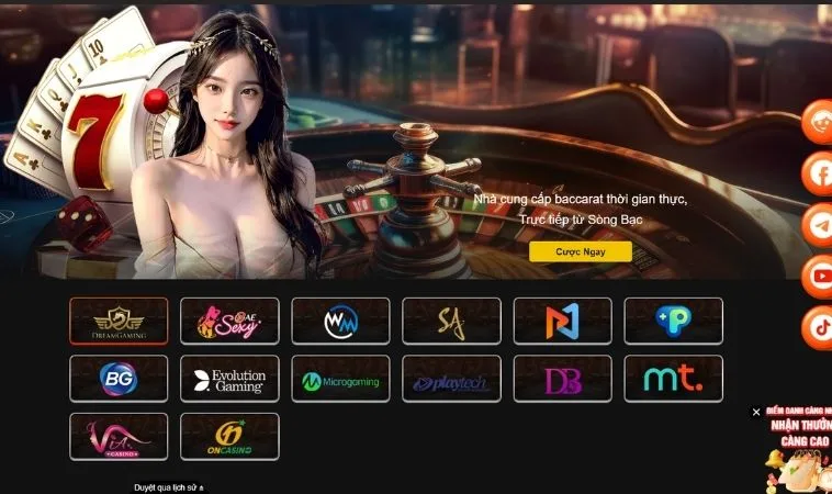 Nhà cái AE888 hợp tác với nhiều nhà cung cấp casino online uy tín