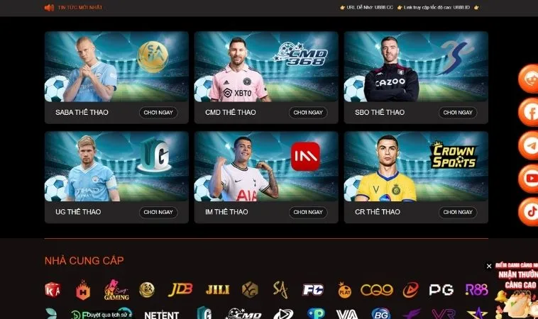 Nhà cá AE888 hợp tác với nhiều nhà cung cấp kèo cá cược hàng đầu